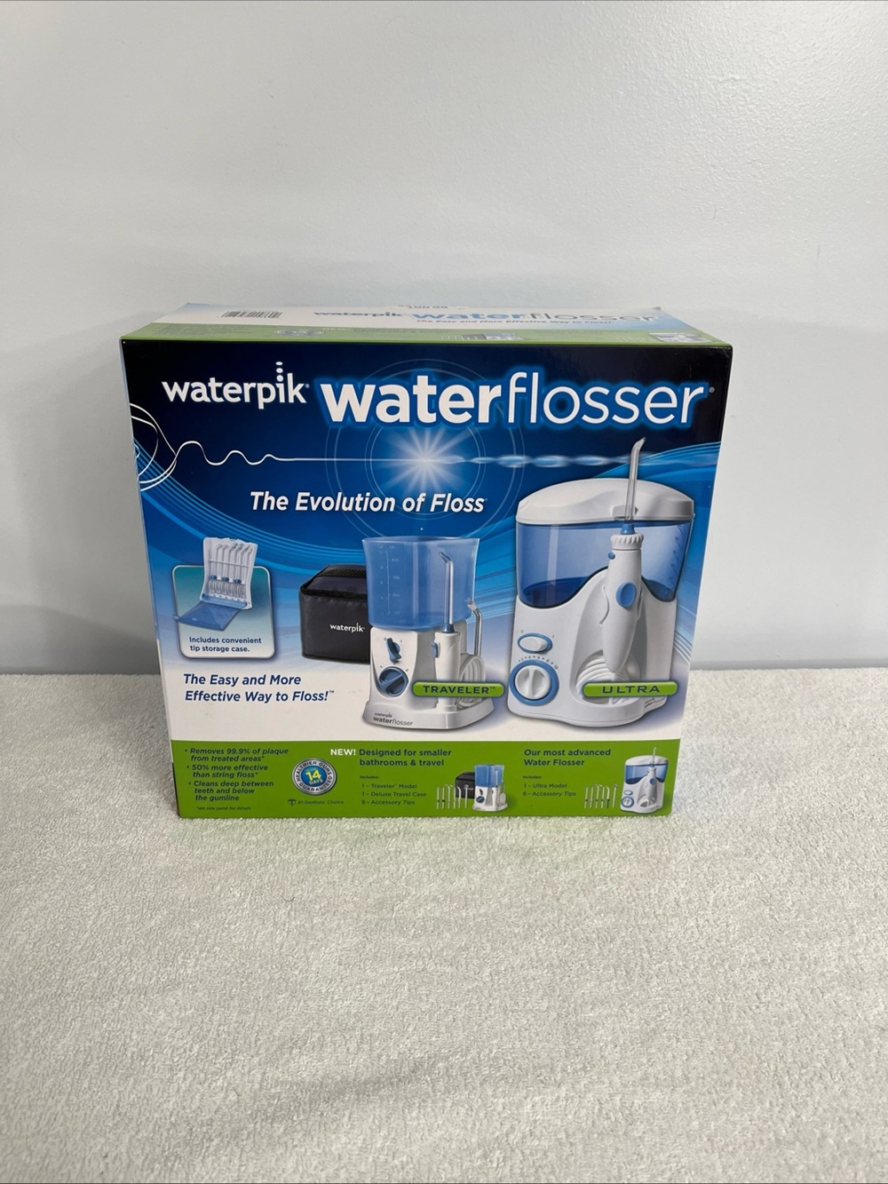Waterpik Waterflosser Ultra and Waterpik Traveler Flosser #778082 NEW SEALED